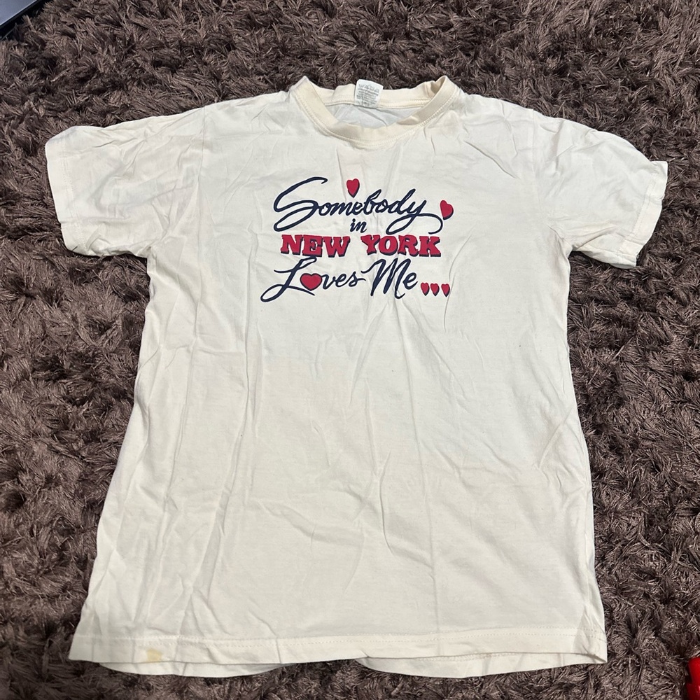 Cream Graphic Women's Tee